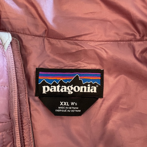 Patagonia Women's 2XL Nano Puff Insulated Puffer Jacket Mauve - Picture 6 of 7